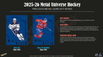2025-26 Skybox Metal Universe Hockey Hobby Box
