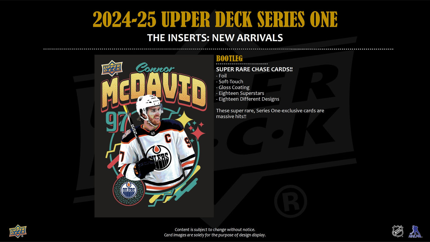 2025-26 Upper Deck Series 1 Hockey Blaster Box
