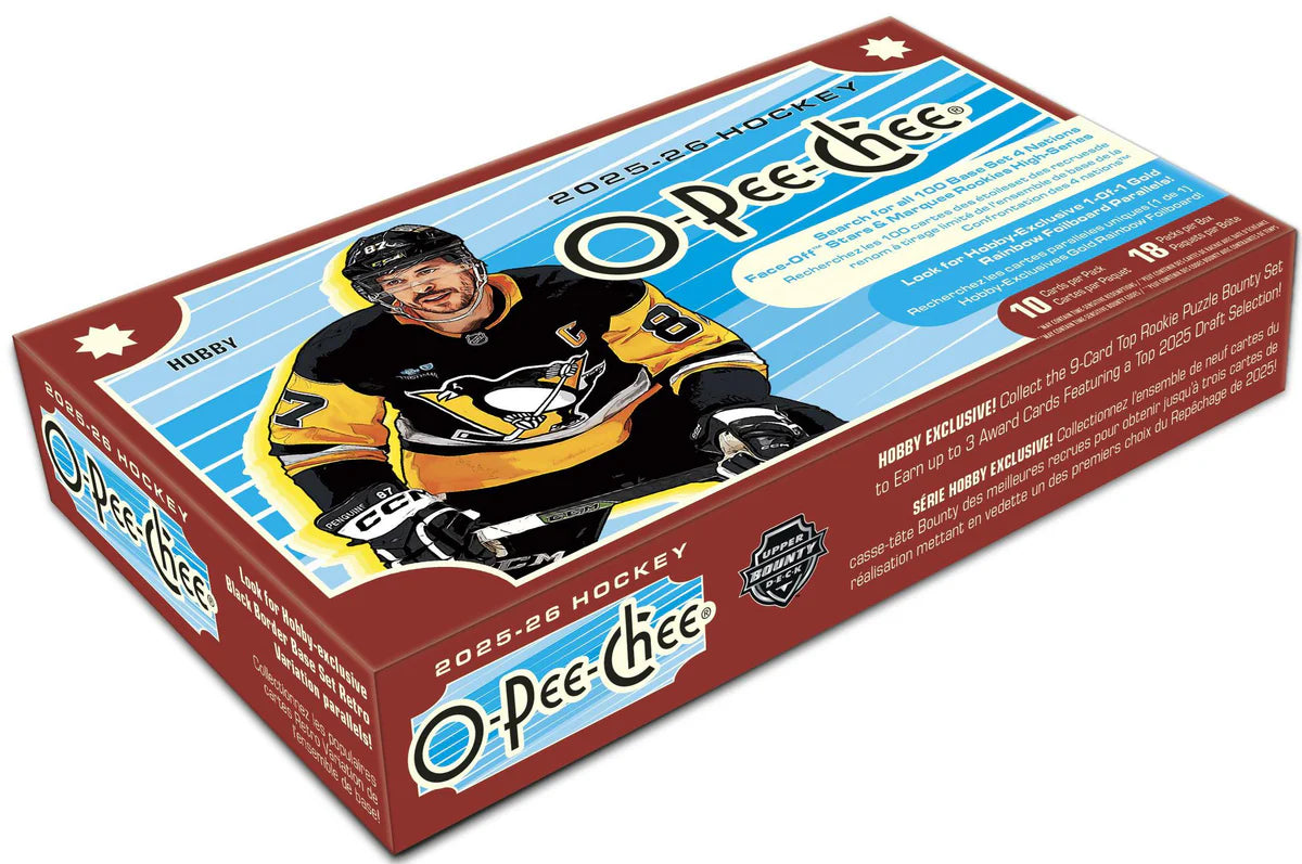 2025-26 Upper Deck O-Pee-Chee Hockey Hobby Box