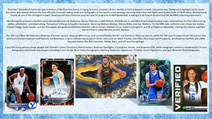 2025-26 Topps Bowman Basketball Hobby Jumbo Box