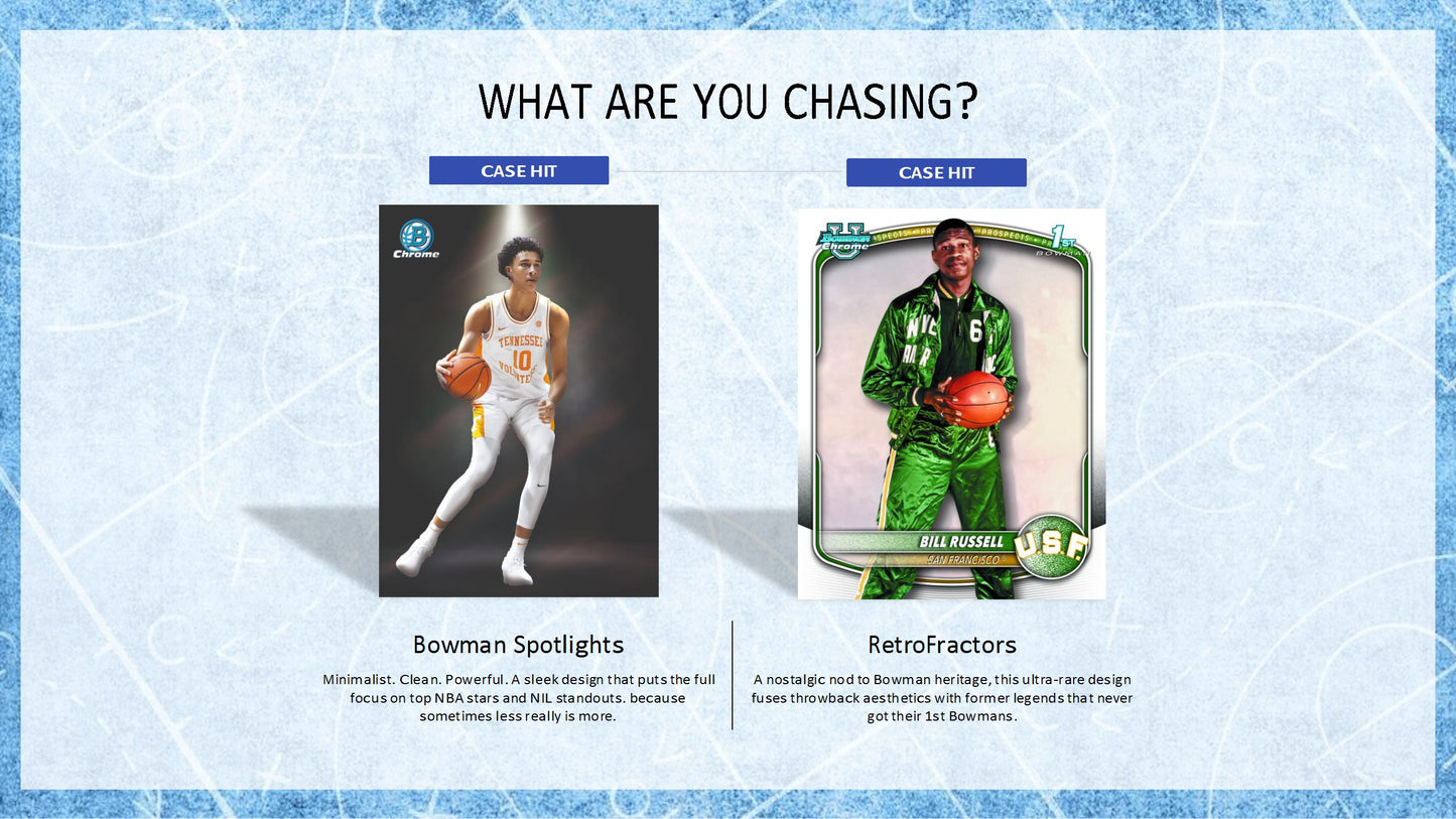 2025-26 Topps Bowman Basketball Hobby Jumbo Box