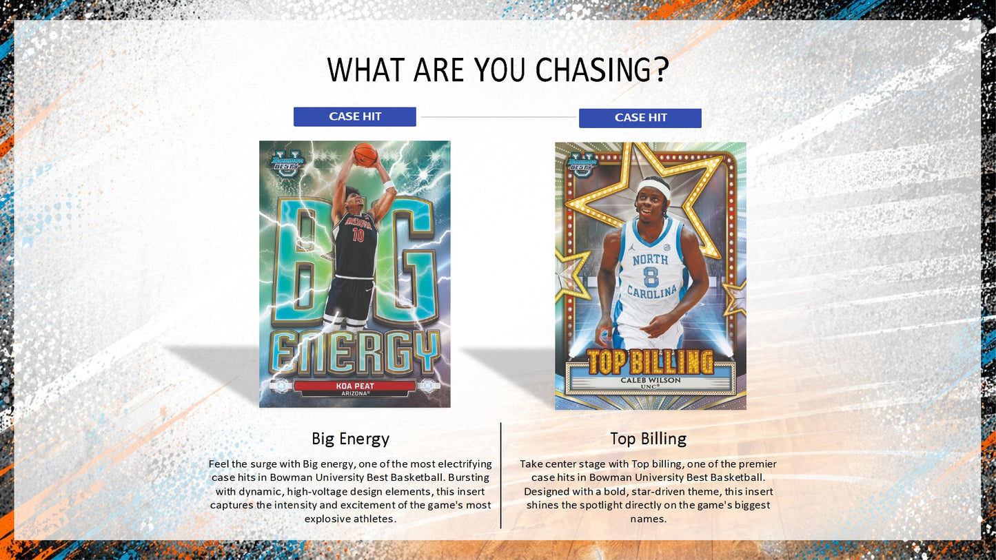 2025-26 Bowman University Best Basketball Hobby Box