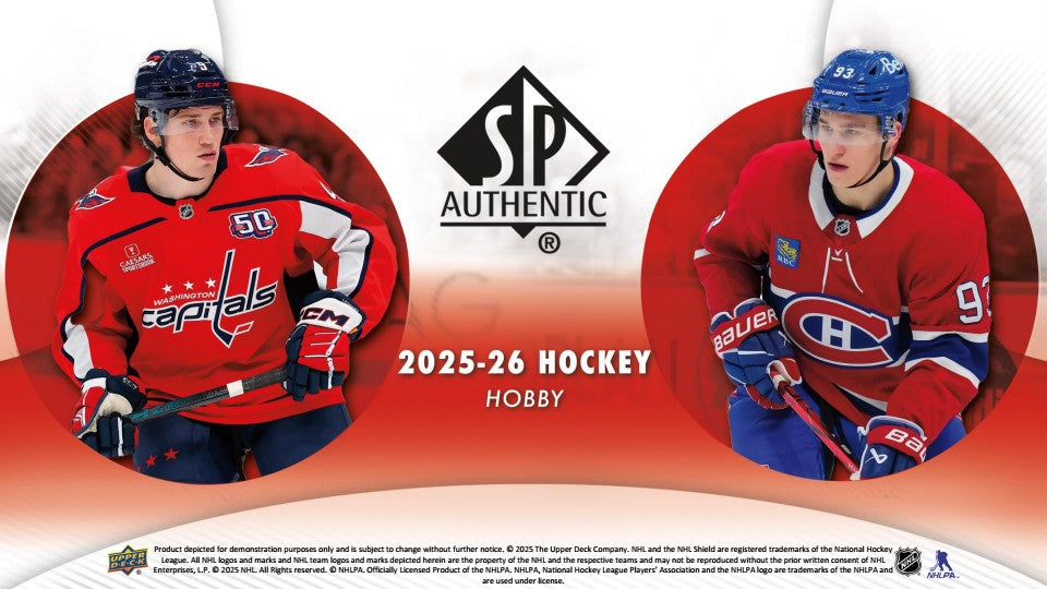 2025-26 Upper Deck SP Hockey Hobby Box