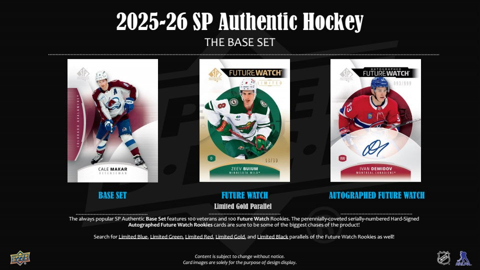 2025-26 Upper Deck SP Hockey Hobby Box