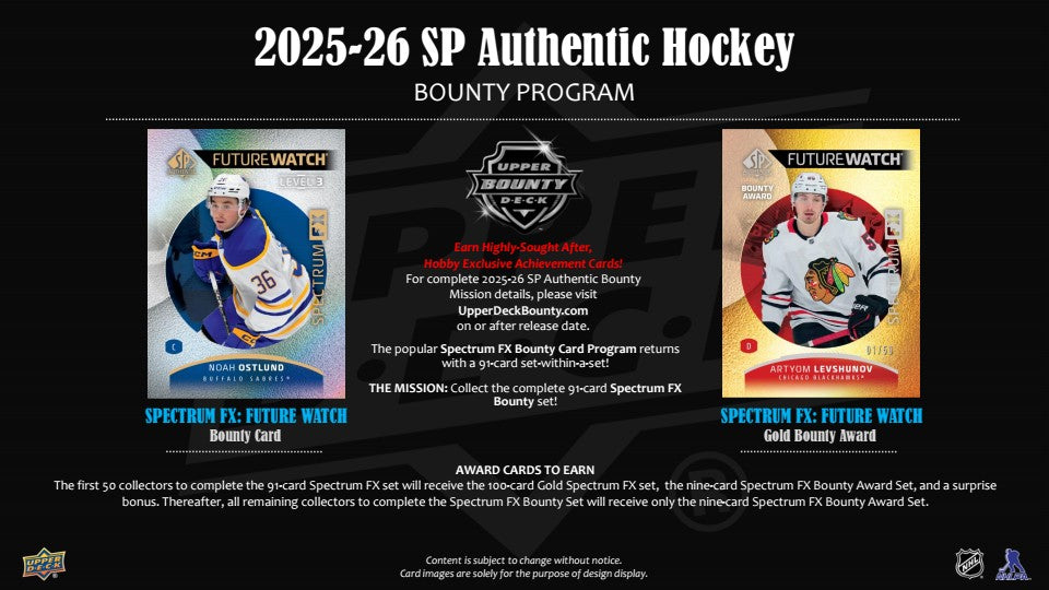 2025-26 Upper Deck SP Hockey Hobby Box