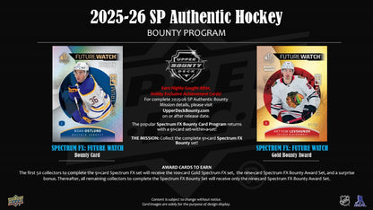 2025-26 Upper Deck SP Hockey Hobby Box