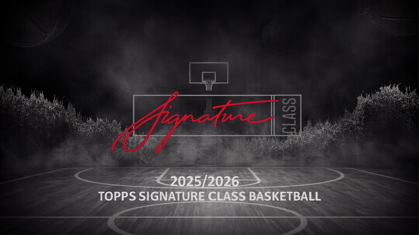 2025-26 Topps Signature Class Basketball Value Box