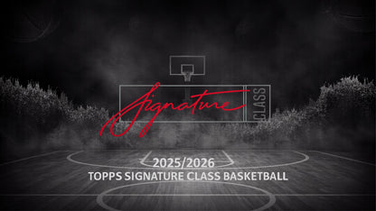 2025-26 Topps Signature Class Basketball Value Box