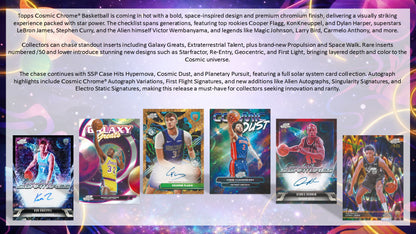 2025-26 Topps Cosmic Chrome Basketball Hobby Box