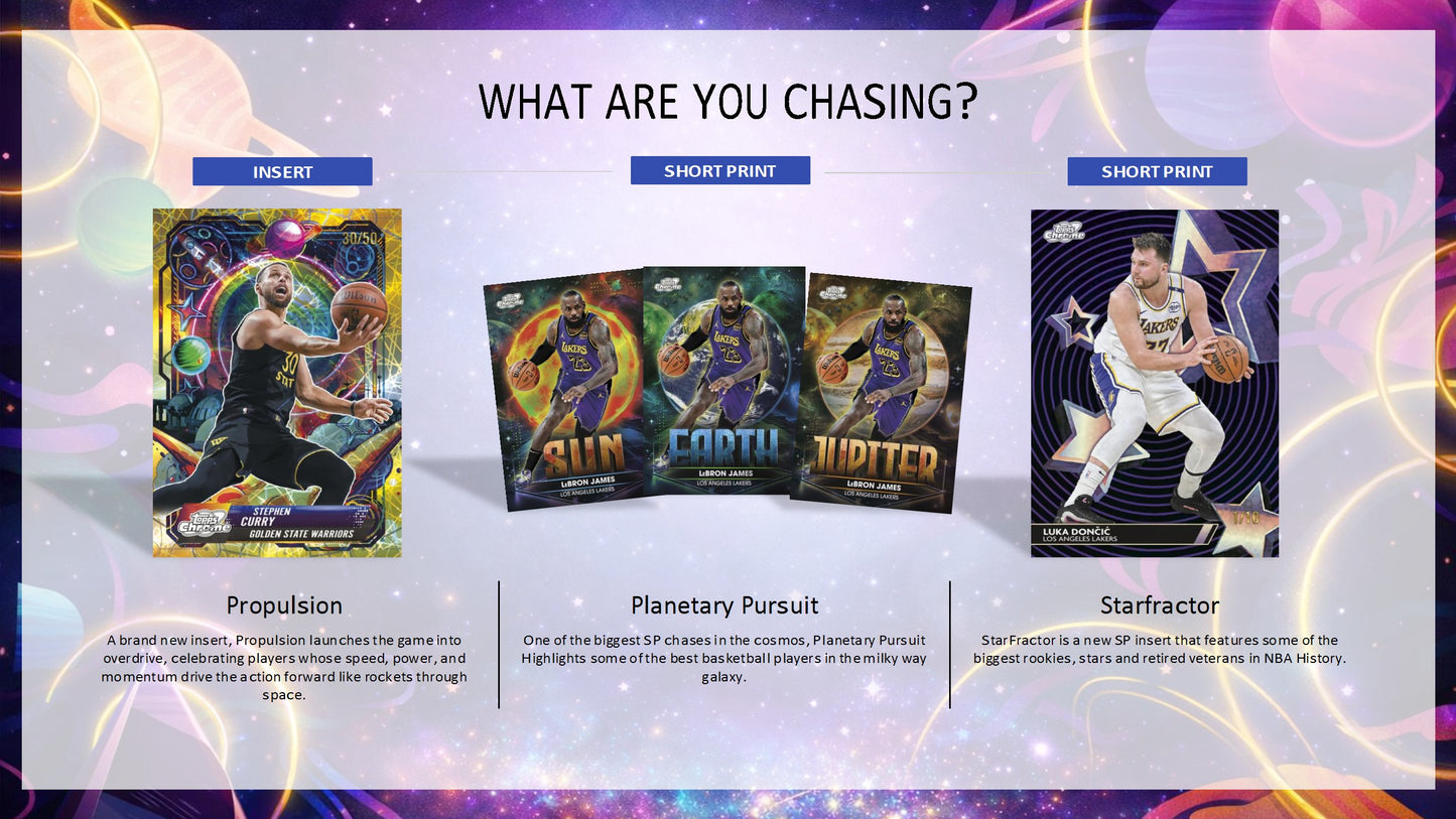 2025-26 Topps Cosmic Chrome Basketball Hobby Box