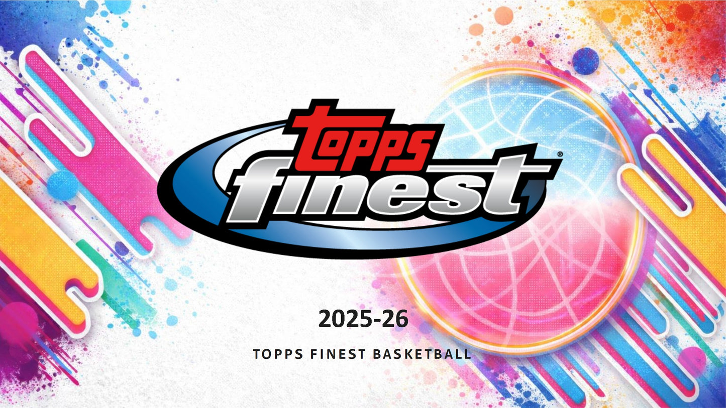 2025-26 Topps Finest NBA Basketball Hobby Box