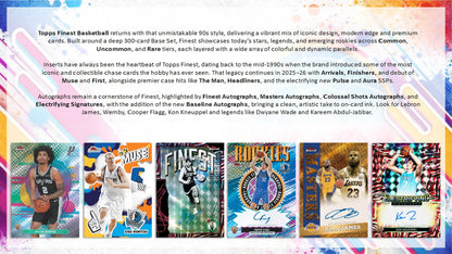 2025-26 Topps Finest NBA Basketball Hobby Box