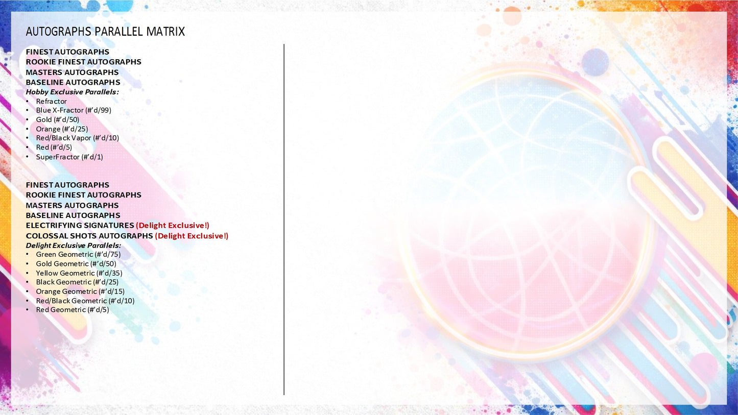 2025-26 Topps Finest NBA Basketball Hobby Box