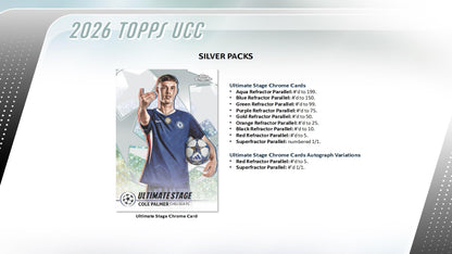 2025-26 Topps UEFA Club Competitions Soccer Hobby Box