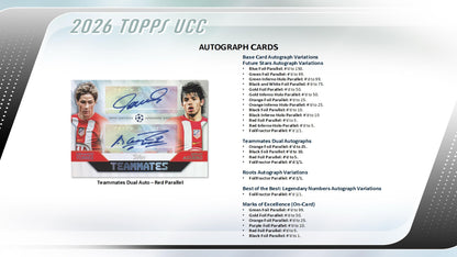 2025-26 Topps UEFA Club Competitions Soccer Value Box