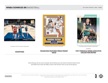 2025 Panini Donruss WNBA Basketball Mega Box