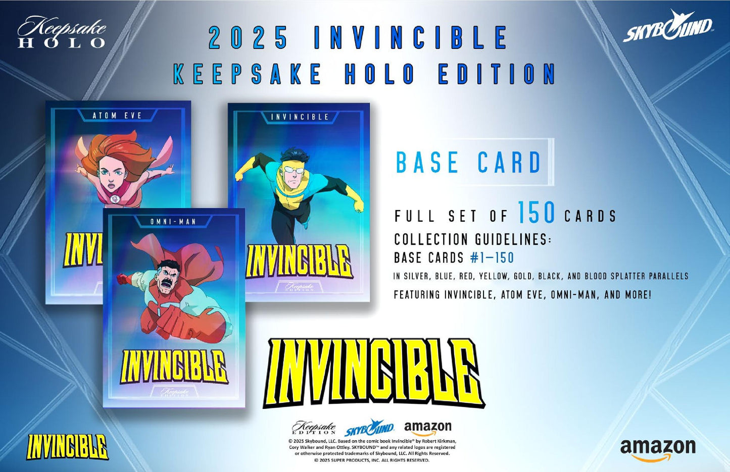 2025 Keepsake Invincible Season 1 Premiere Holo Breaker Edition Box