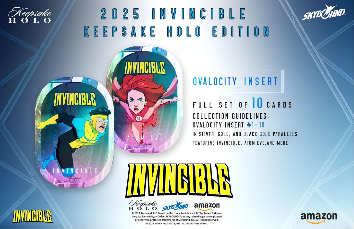 2025 Keepsake Invincible Season 1 Premiere Holo Breaker Edition Box