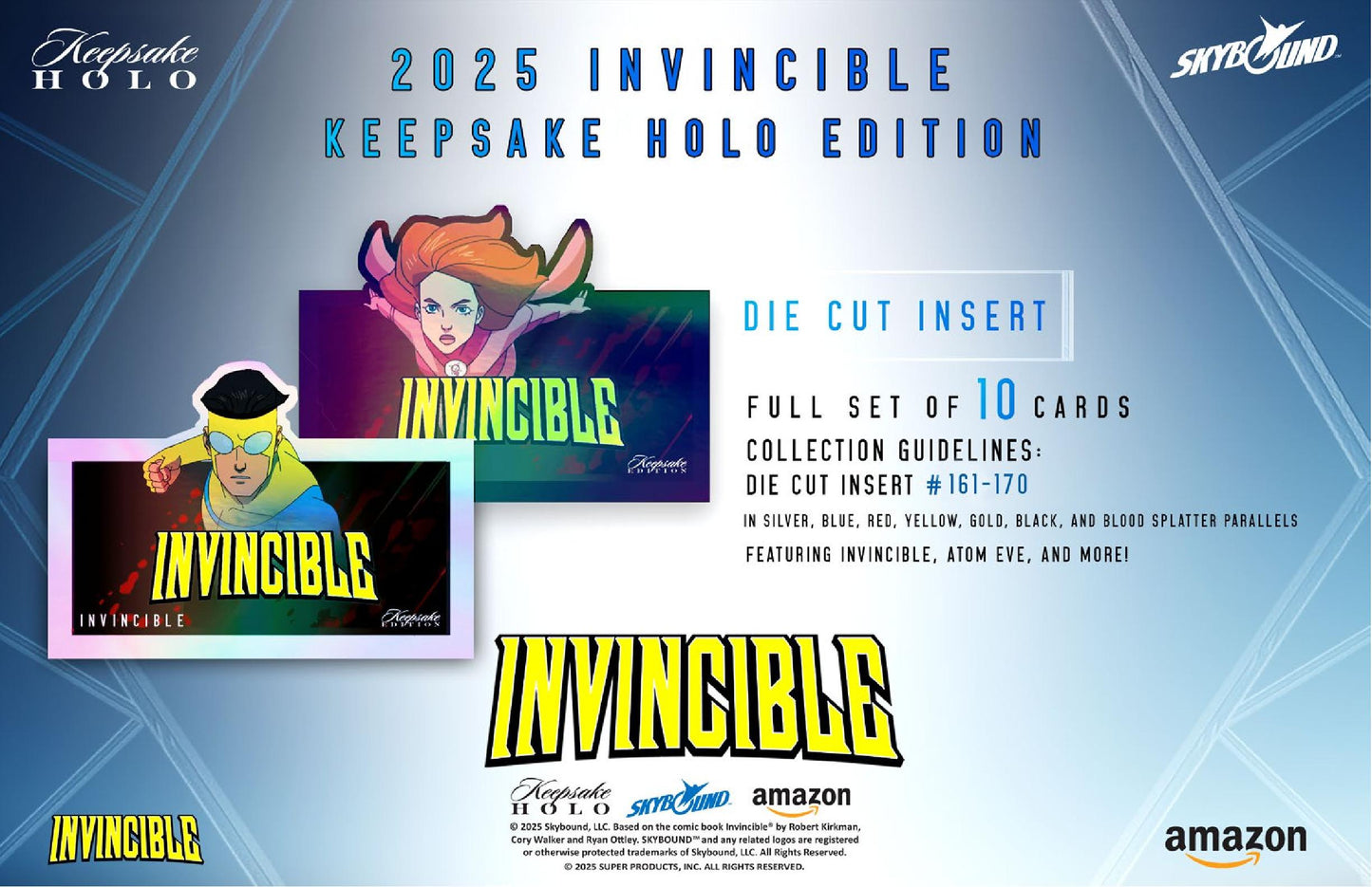 2025 Keepsake Invincible Season 1 Premiere Holo Breaker Edition Box