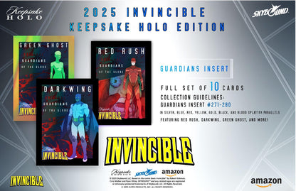 2025 Keepsake Invincible Season 1 Premiere Holo Breaker Edition Box