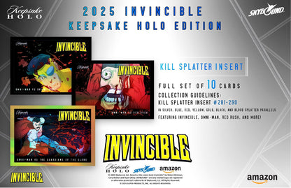 2025 Keepsake Invincible Season 1 Premiere Holo Breaker Edition Box