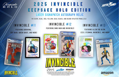 2025 Keepsake Invincible Season 1 Premiere Holo Breaker Edition Box