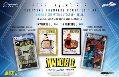 2025 Keepsake Invincible Season 1 Premiere Edition Hobby Pack