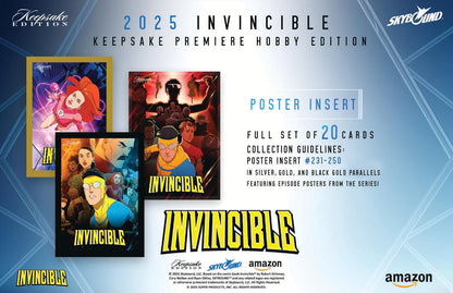 2025 Keepsake Invincible Season 1 Premiere Edition Hobby Pack