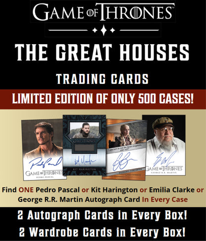 2025 Rittenhouse Game of Thrones Great Houses Hobby Box