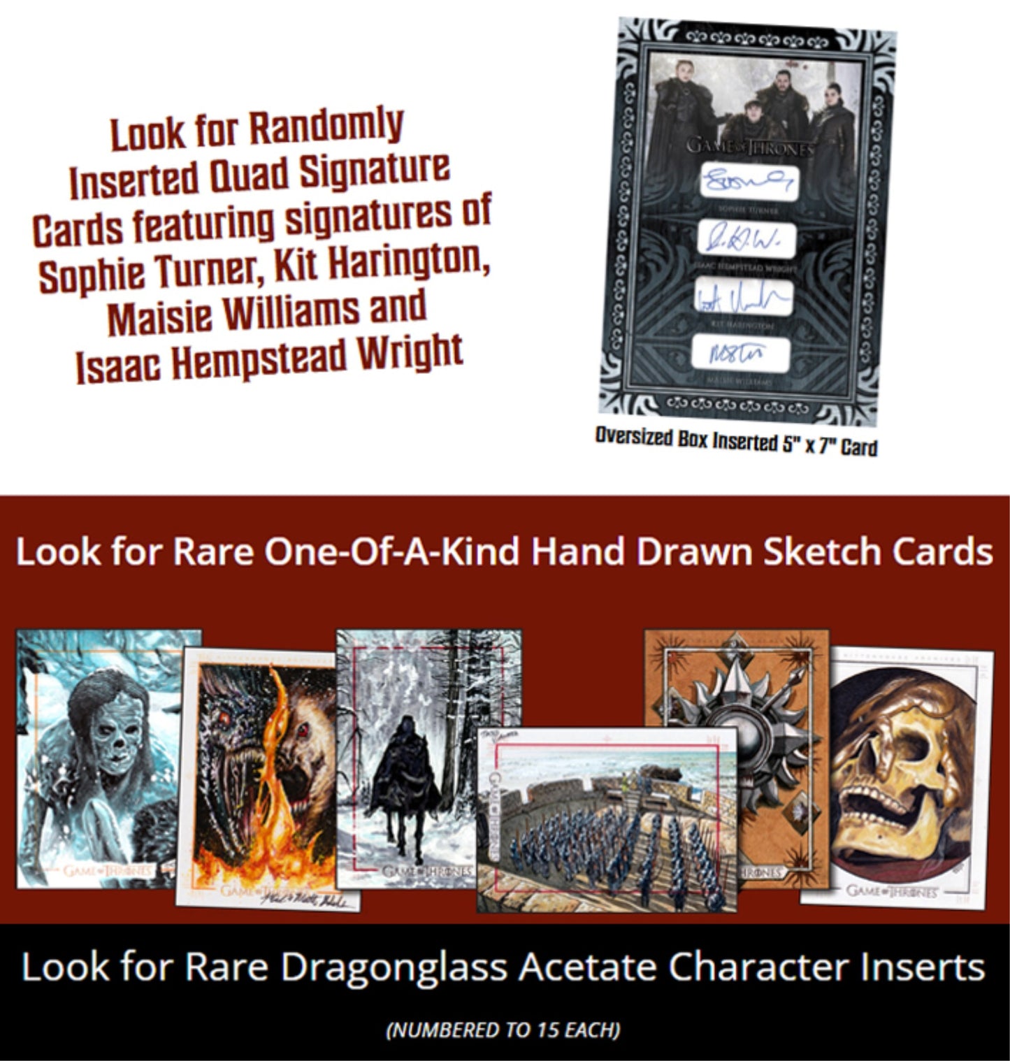 2025 Rittenhouse Game of Thrones Great Houses Hobby Box