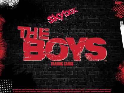 2025 Upper Deck Skybox The Boys Hobby Box