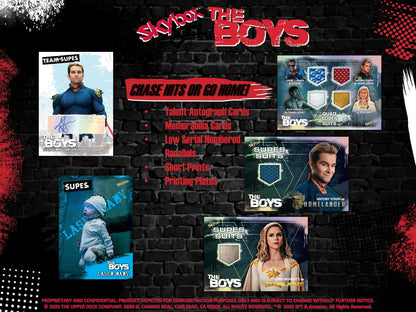 2025 Upper Deck Skybox The Boys Hobby Box