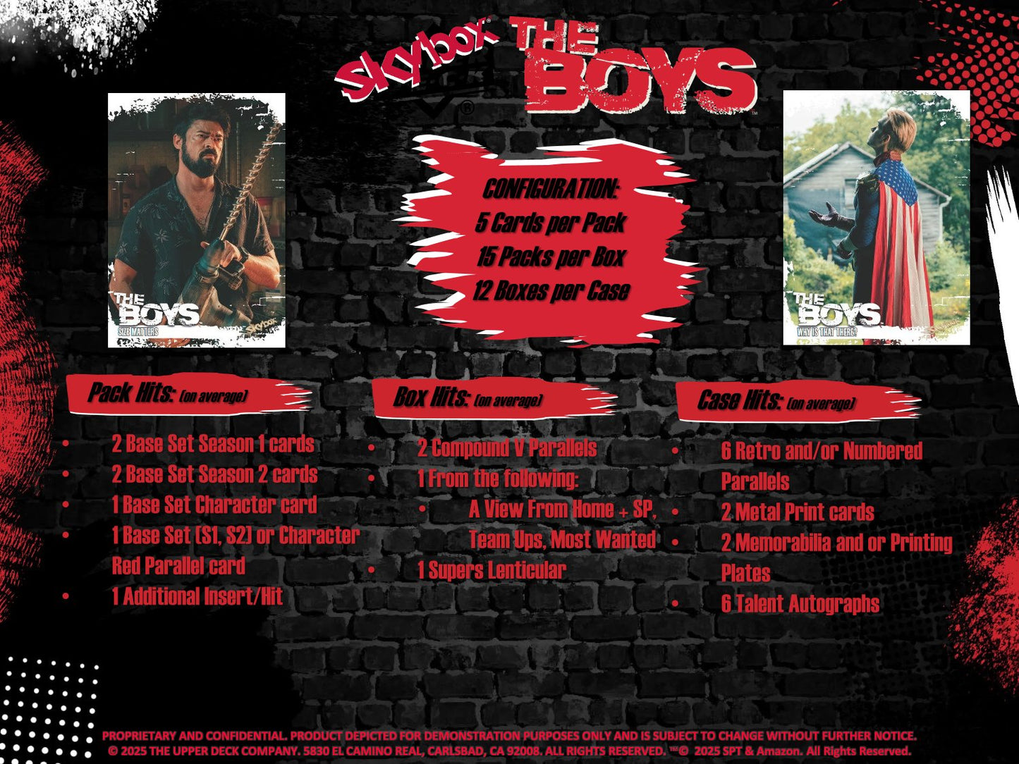 2025 Upper Deck Skybox The Boys Hobby Box