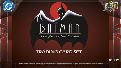 2026 Upper Deck Batman the Animated Series Hobby Box
