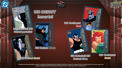 2026 Upper Deck Batman the Animated Series Hobby Box