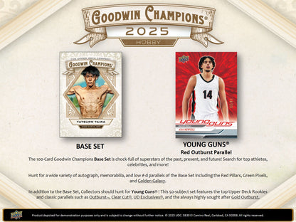 2025 Upper Deck Goodwin Champions Trading Card Box