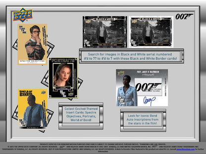 2025 Upper Deck James Bond No Time To Die Hobby Box