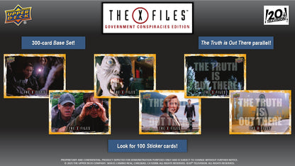2025 Upper Deck The X-Files Government Conspiracies Edition Hobby Box