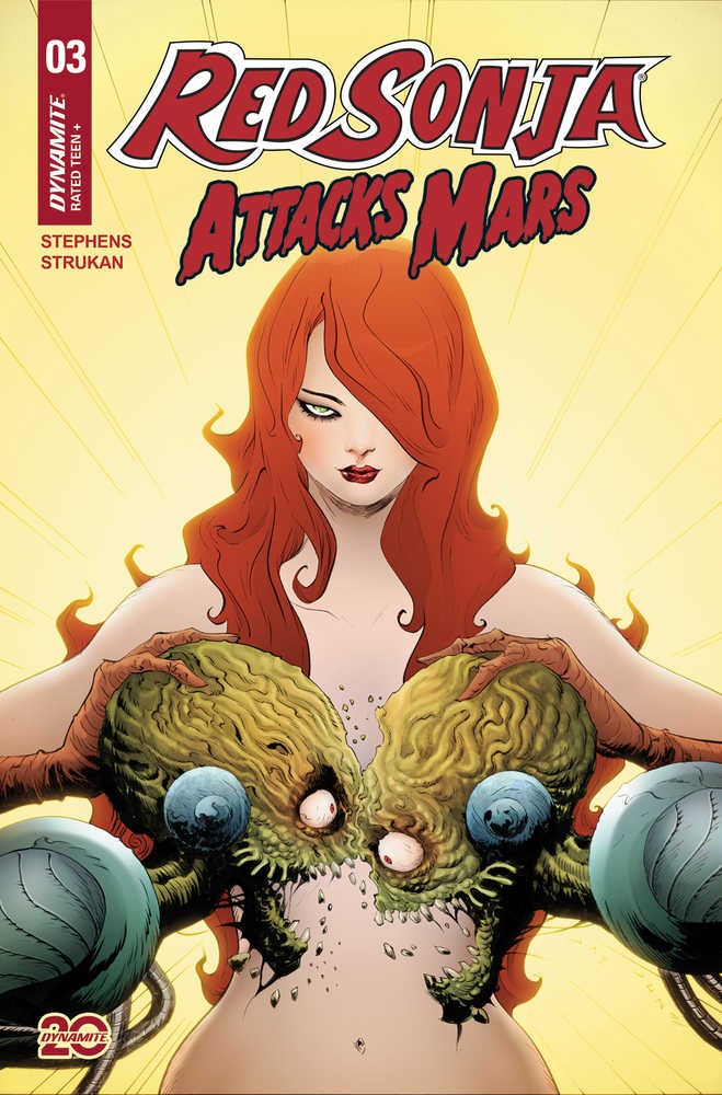 Red Sonja Attacks Mars #3 Cover B Lee & Chung