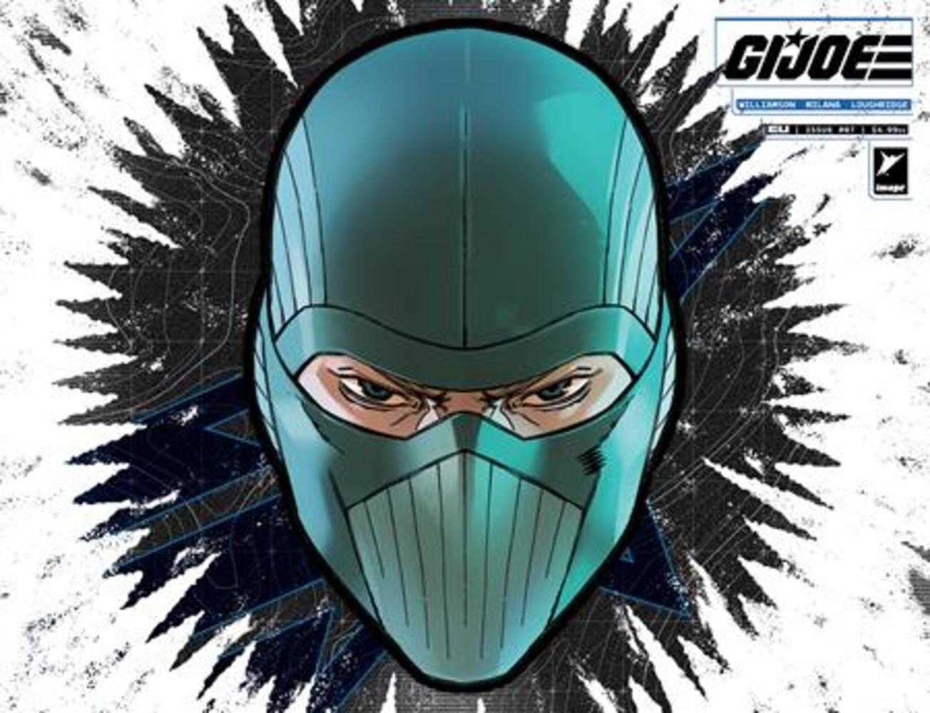 G.I. Joe #7 Cover H Andrea Milana & Andres Juarez Die Cut Foil Mask Variant