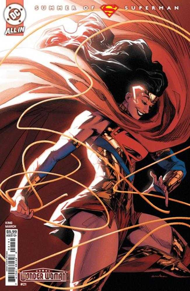 Wonder Woman #21 Cover D Kris Anka Supersmash-Up Card Stock Variant