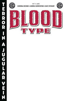 EC Blood Type #1 (Of 4) Cover H Blank Variant