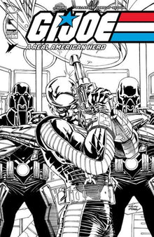 G.I. Joe A Real American Hero #317 Cover B Andy Kubert Black & White Variant