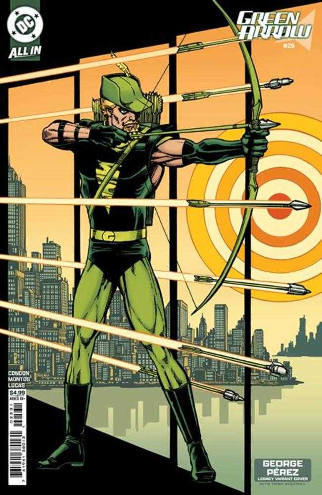 Green Arrow #25 Cover D George Perez Legacy Card Stock Variant