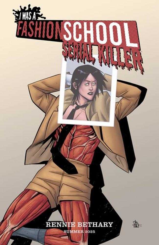I Was A Fashion School Serial Killer #3 (Of 5) Cover B Daniel Hillyard & Michelle Madsen Interview Emma Corrin Homage Variant (Mature)