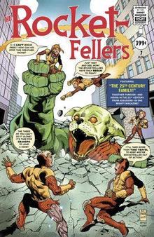 Rocketfellers #7 Cover D Ramon Bachs Fantastic Four Homage Variant