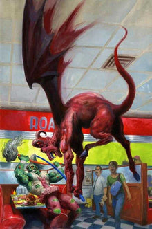 Toxie Team Up #2 (Of 5) Cover C Fred Harper Exclusive Trading Card By Rob Steen Variant (Mature)