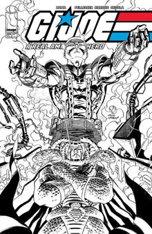 G.I. Joe A Real American Hero #319 Cover B Andy Kubert Black & White Variant