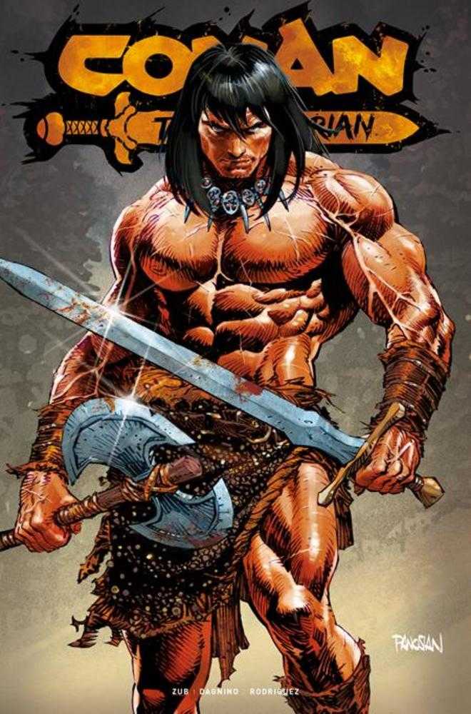 Conan The Barbarian #21 Cover H Sdcc Exclusive Dan Panosian Foil Trade Variant (Mature) Limited To 700 Copies