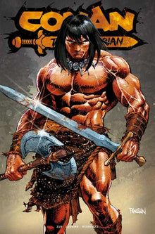 Conan The Barbarian #21 Cover H Sdcc Exclusive Dan Panosian Foil Trade Variant (Mature) Limited To 700 Copies
